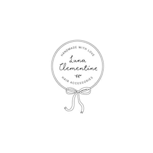 Vorgefertigtes Logo, Stempel Logo, Logo Design, Vorgefertigte Logo Vorlage, Branding, Bow Logo, Markendesign, Mode Logo, Kleinunternehmen, Handwerk