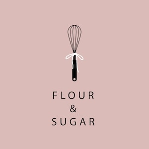 Premade Logo, Stamp logo, Logo Design, Premade Logo Template, Branding, Baking Logo, Cake Logo, Brand Design, Bakery Logo, Cafe Logo, Whisk