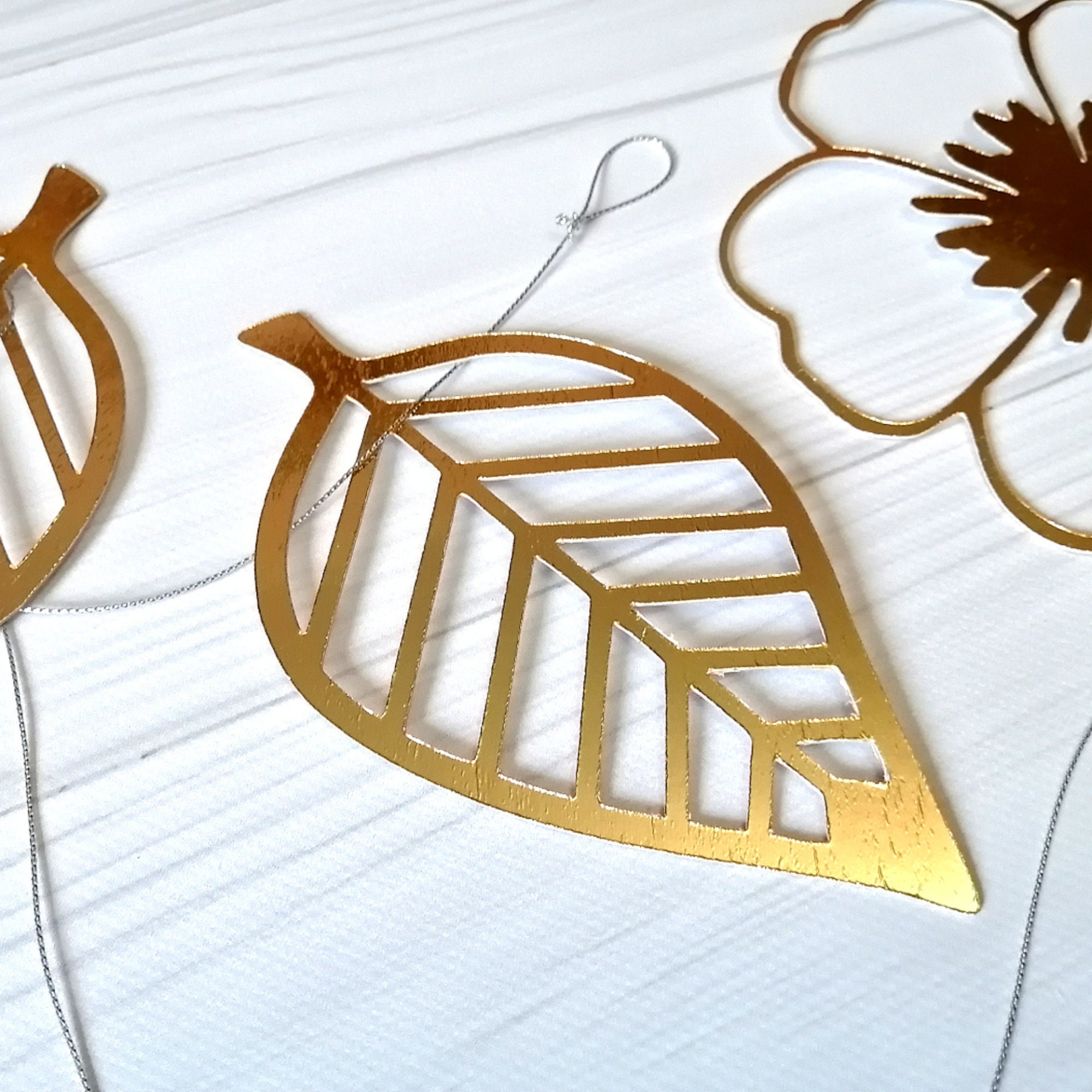 Floral garland Flower banner Gold bunting Wedding Etsy