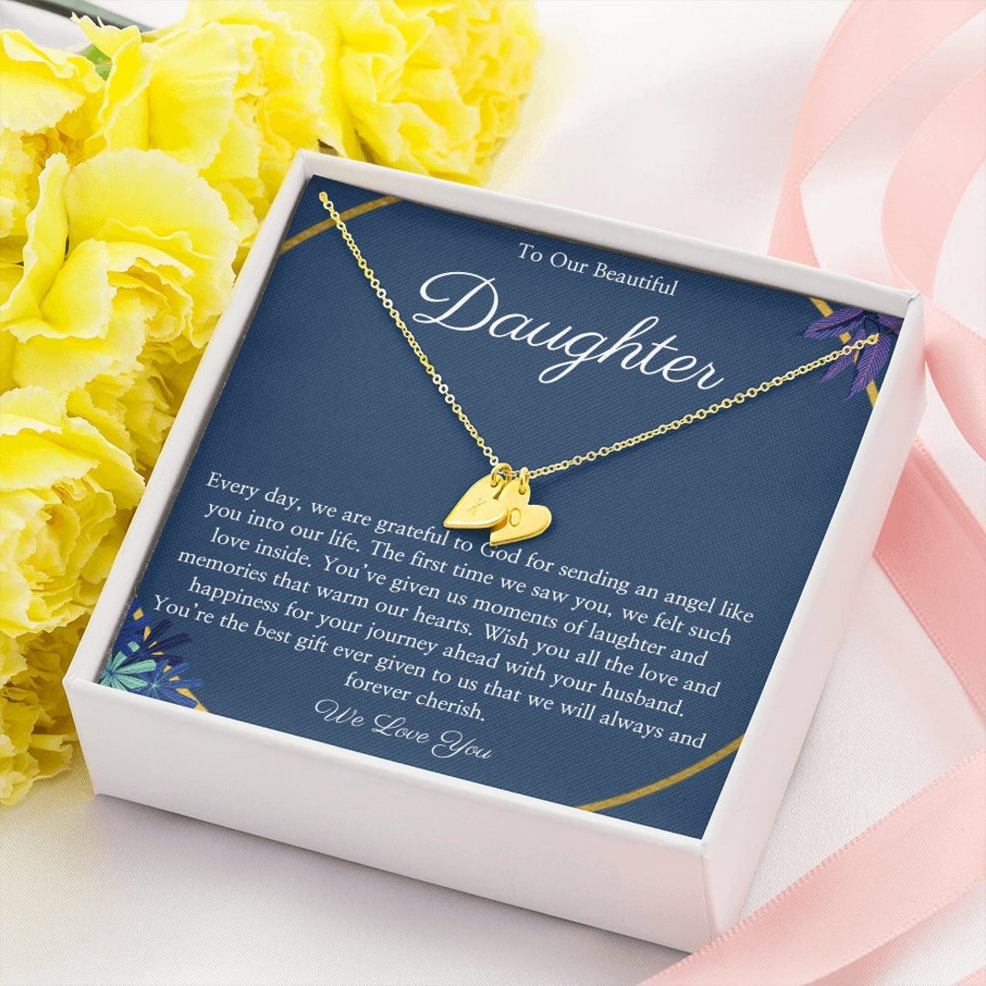 To Our Daughter Bridal Shower Present Daughter Wedding Gift Etsy