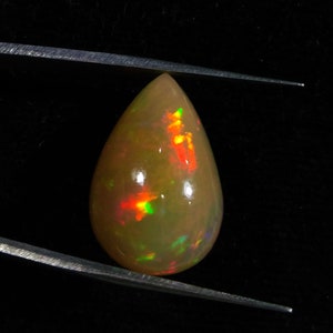 Designer AAA+ One Quality !!! Top Grade Ethiopian Opal, Opal Cabochon, Loose Gemstone For Making Jewelry, 7.60 Ct, 19.6X12.5X7.5 MM