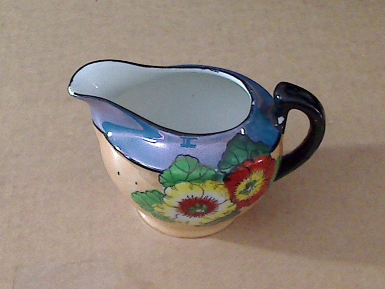 1940-50 Era CERAMIC SUGAR /& CREAME Set From Japan Floral Design