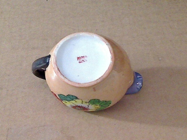 1940-50 Era CERAMIC SUGAR /& CREAME Set From Japan Floral Design