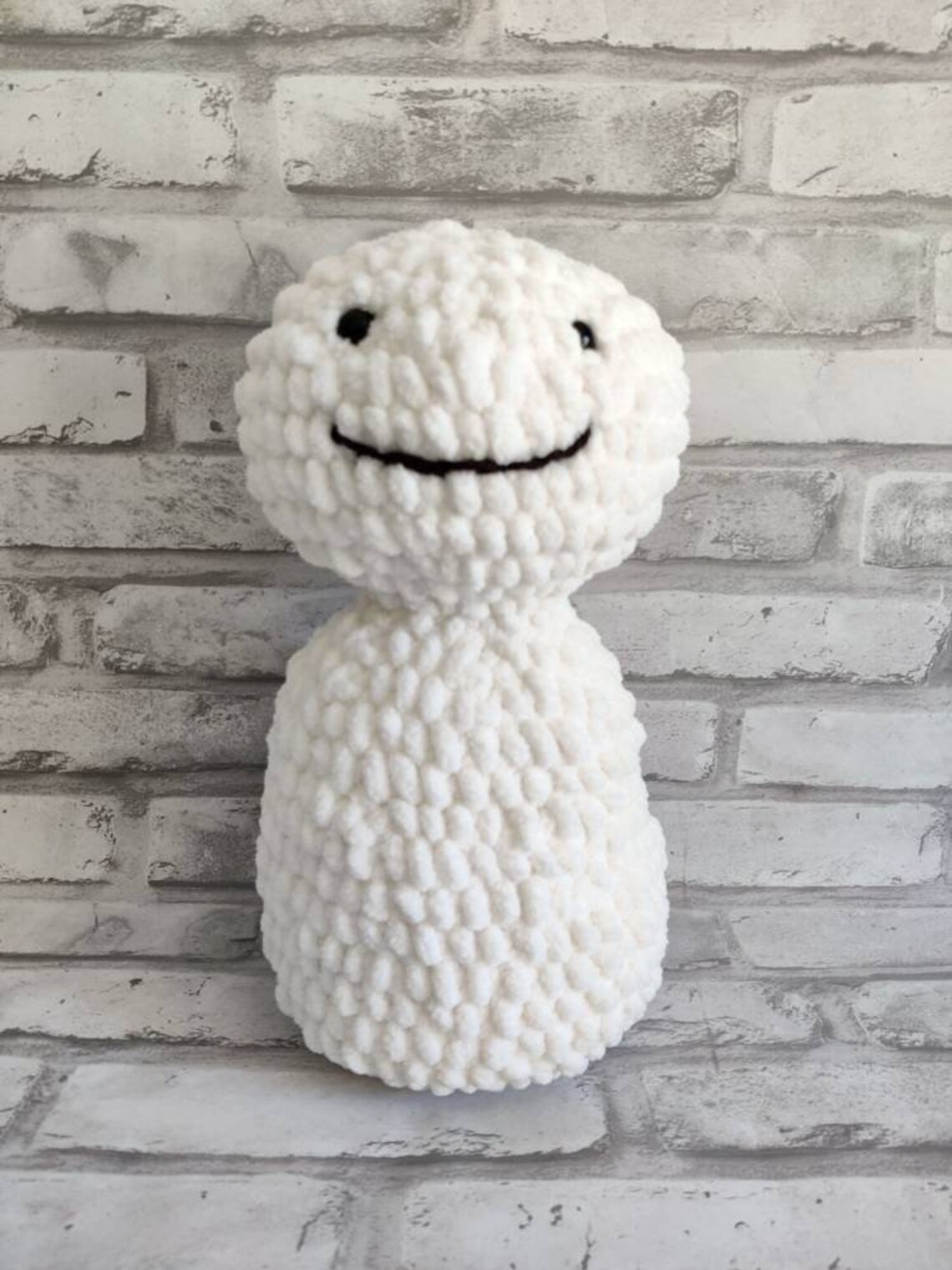 Crochet Dream Blob Minecraft Dream Plushie Stand Alone | Etsy