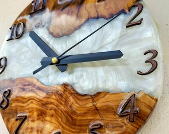 images Epoxy Clock Ideas epoxy resin clock etsy