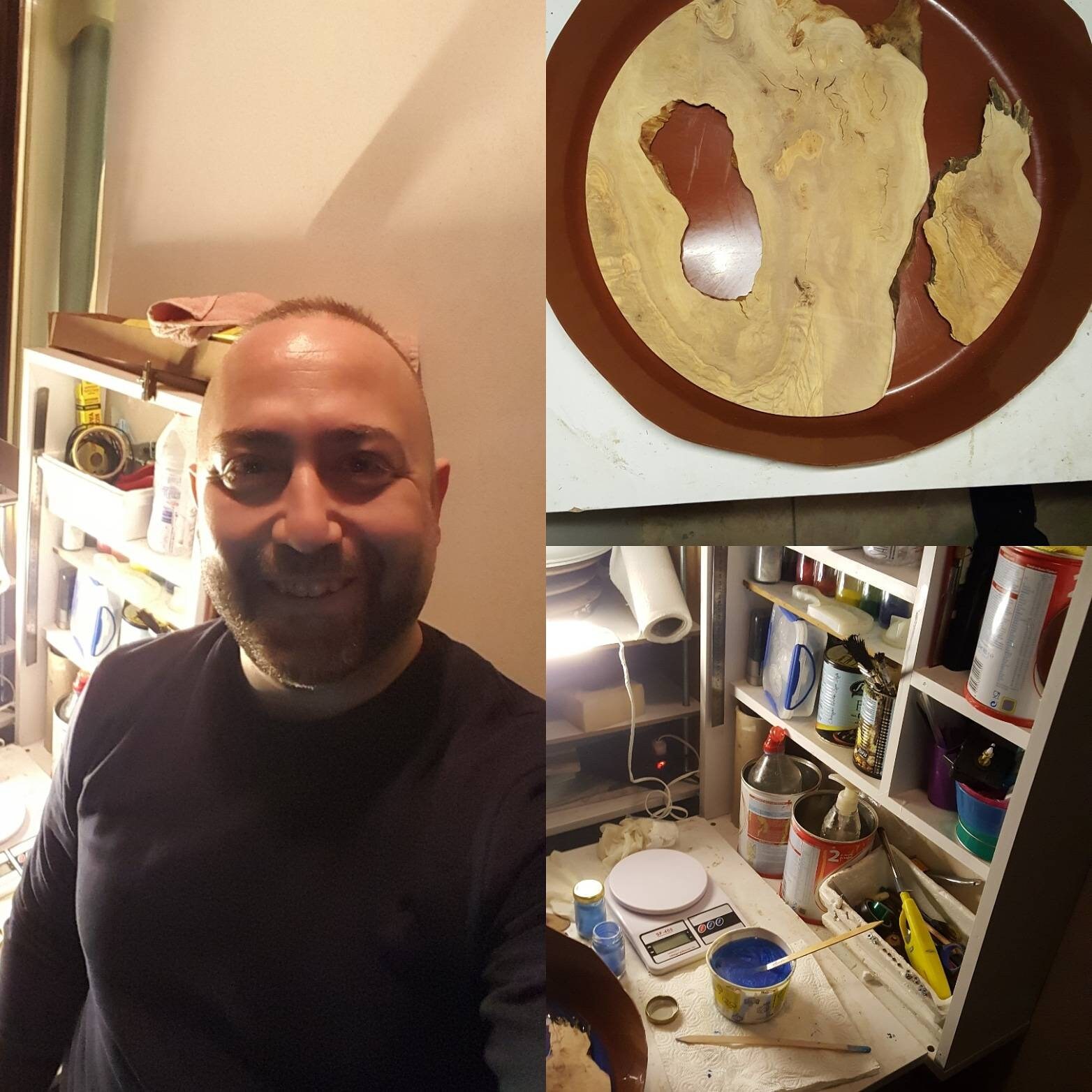 Epoxy Clock Resin Clock Clock for Wall Wall Clock as a Etsy