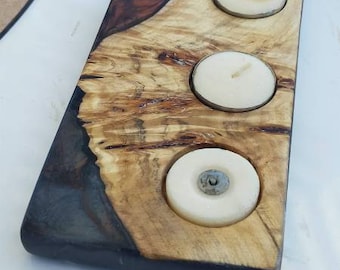 Epoxy Candle holder