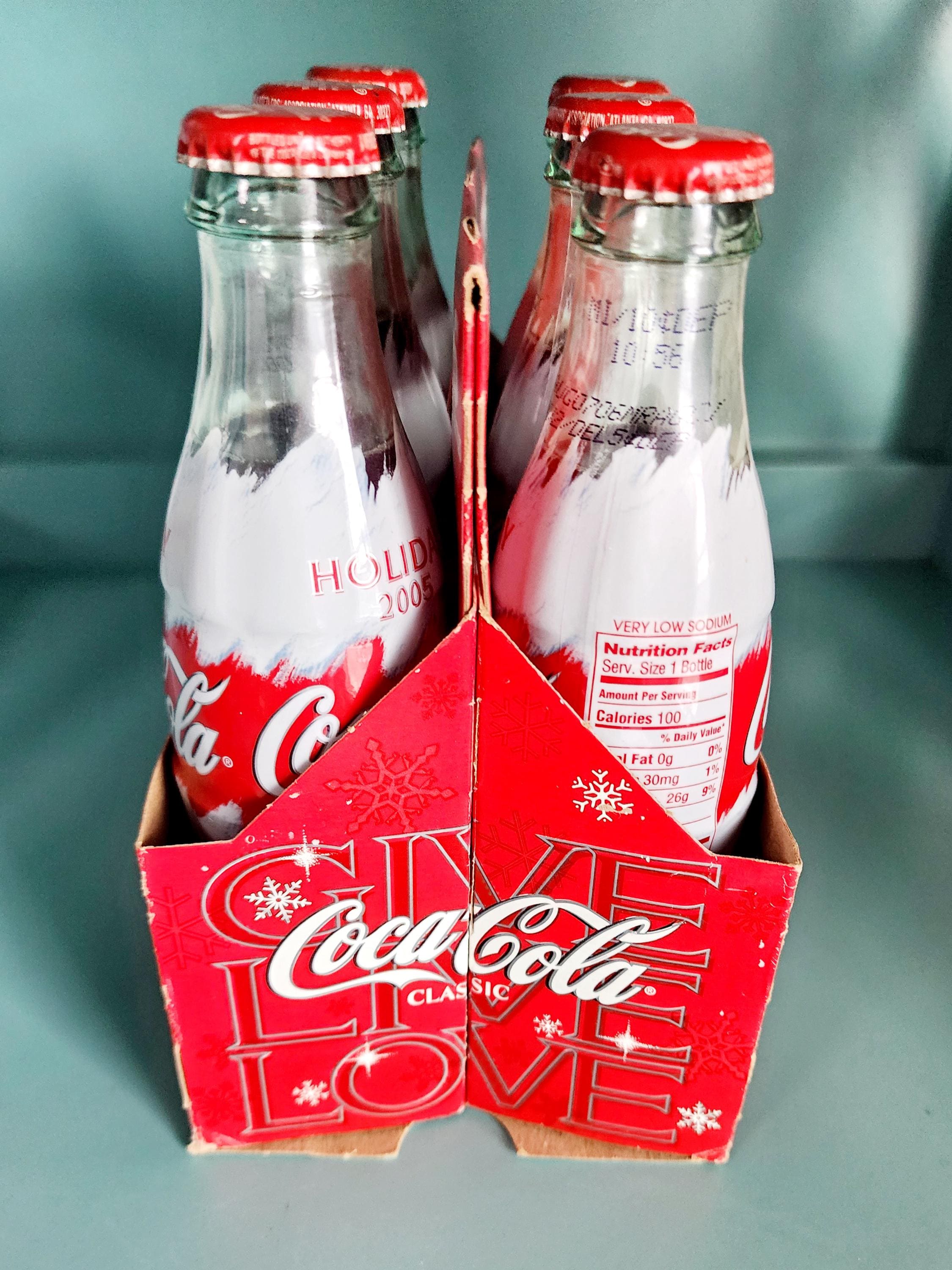 Vintage 2005 Coca-cola Classic Holiday Bottles - Etsy