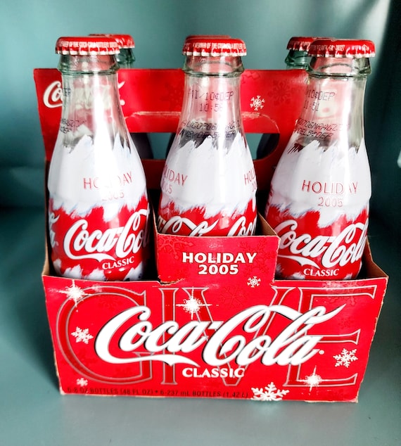 Vintage 2005 Coca-cola Classic Holiday Bottles - Etsy