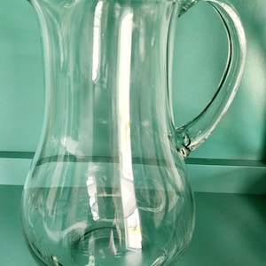 Vintage 1980s Mid Century Modern Pitcher