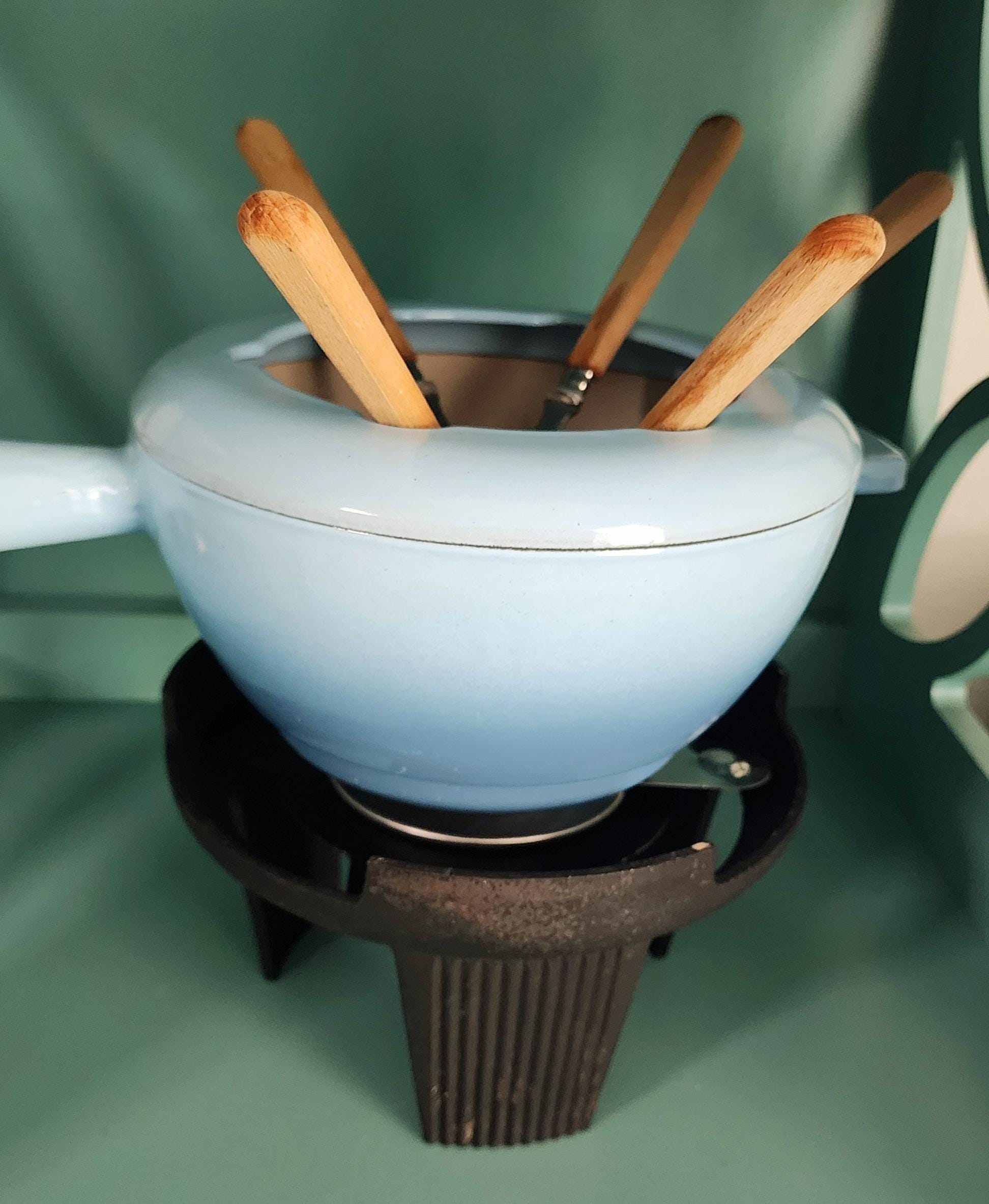 Le Creuset Fondue Set - Etsy Canada