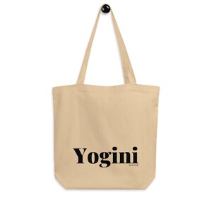 Yogini Gift - Tote Bag - Yoga Instructor Tote - Yoga Teacher Gift - Yoga Gift - Gift for Yoga Instructor