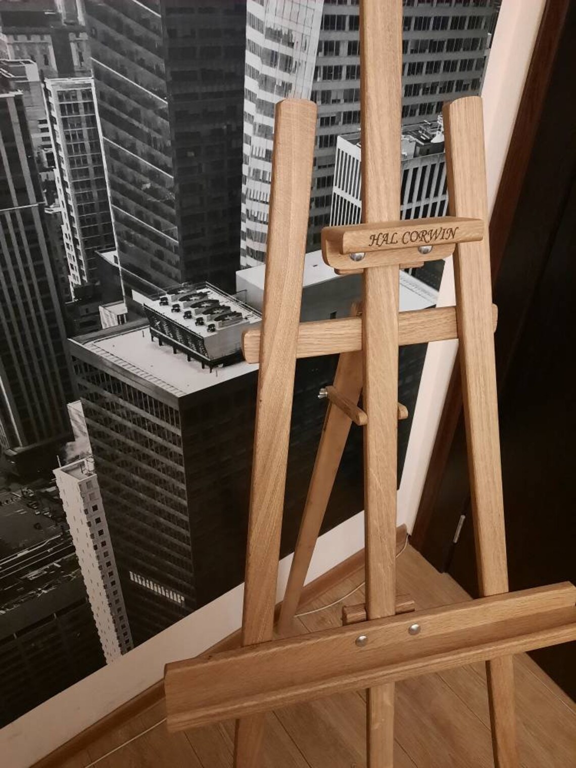 Basic Lyre Studio Easel Solid Wood Artist Easel for Painting Etsy