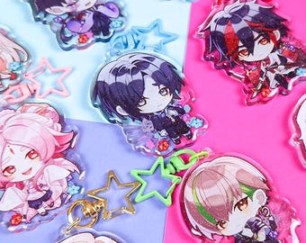 9 R.I.P. Keychain Charms