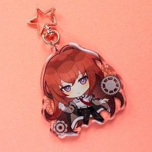 Makise Kurisu Steins;Gate Keychain Charm