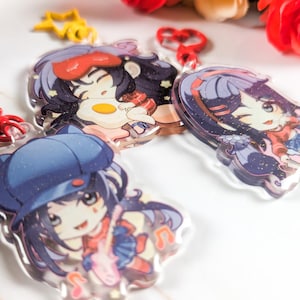 MiSide Mita Cappie Sleepy Mita Keychain Charms Merch