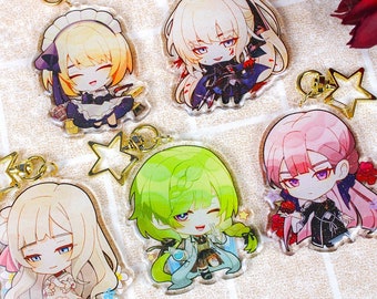 Virche Evermore Side Characters & Variations Keychain Charms