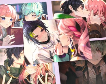 Otome Mini Art Print 10x15 cm (4x6 inch) Steam Prison, Cupid Parasite, Collar X Malice