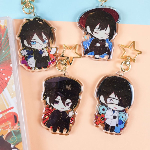 Hashihime Of The Old Book Town Keychains