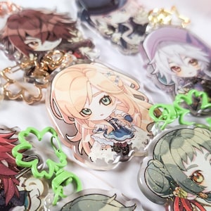 Piofiore Keychain Charms (Yang, Liliana , Orlok , Henri, Gilbert, Dante , Nicola)