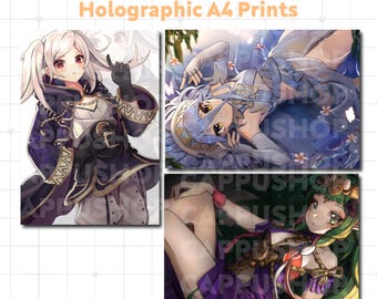 Fire Emblem A4 Holographic Print