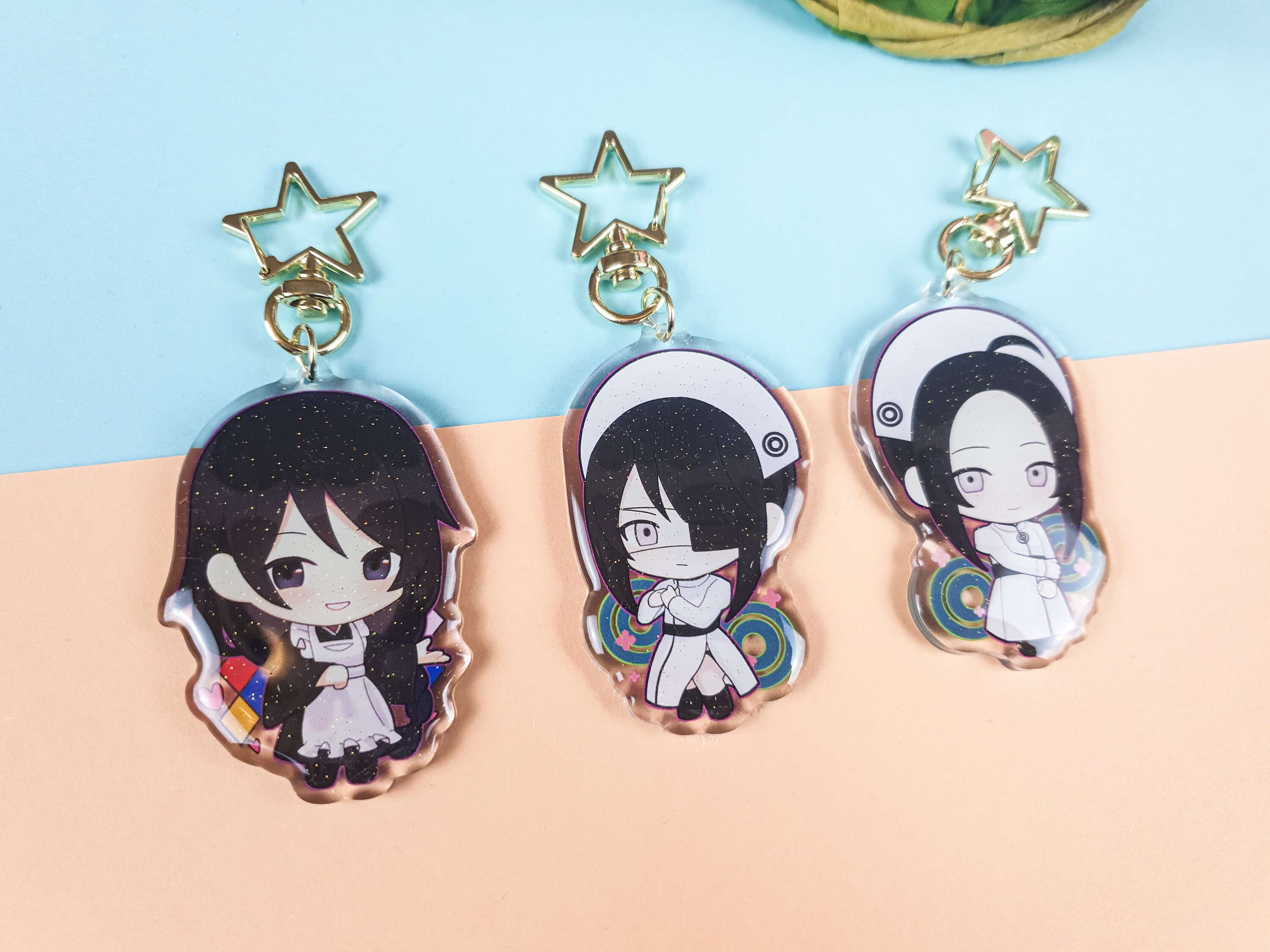 Hashihime of the Old Book Town Keychains - Etsy Hashihime of the Old Book Town Keychains - Etsy