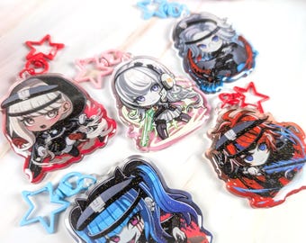 Hundred Line Eito Aotsuki , Takumi , Nozomi Keychain Charm Merch