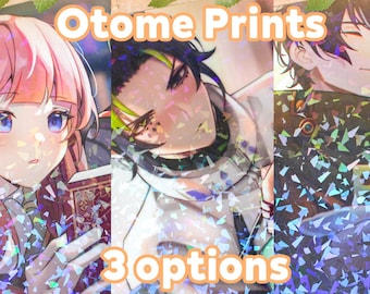 Otome Prints A4 Holographic Print Steam Prison // Cupid Parasite