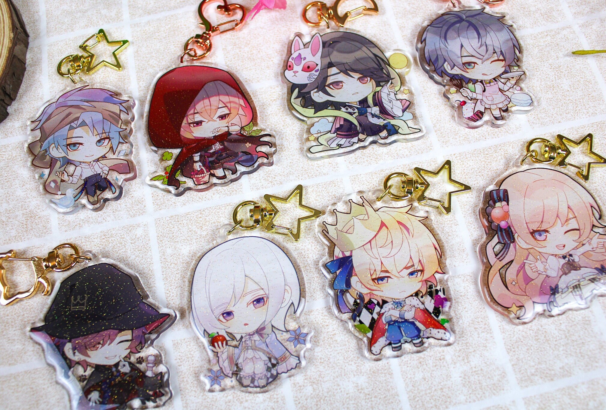 Taisho X Alice Keychain Charms