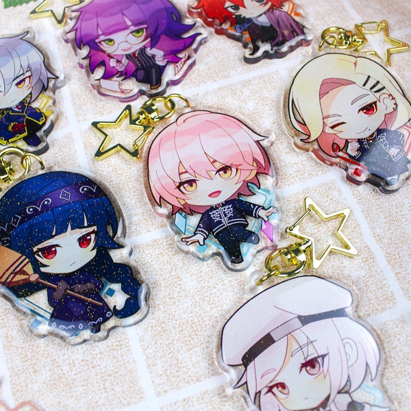 Jack Jeanne Keychain Charms