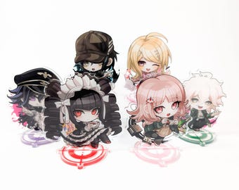 Danganronpa 2 + V3 Nagito Kaede Shuichi Kokichi Standees