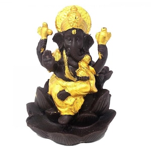 Lotus Ganesh Backflow Incense Burner