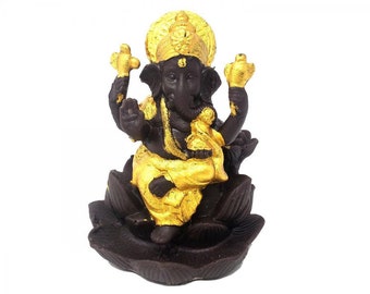 Lotus Ganesh Backflow Incense Burner