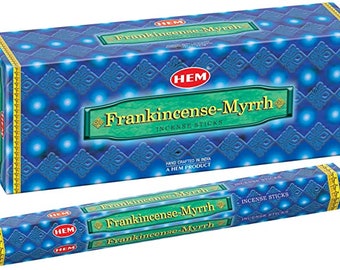 Frankincense- Myrrh Incense sticks (20 inscense Sticks per single box)