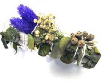 White Sage with Lavender and Eucalyptus