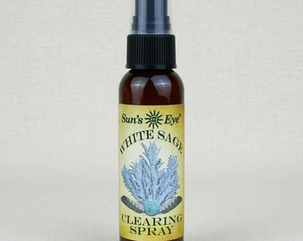 White Sage Clearing Spray Sage Protection Spray Energy Clearing Sage Spray gift