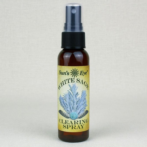 White Sage Clearing Spray Salbei Protection Spray Energy Clearing Sage Spray Geschenk