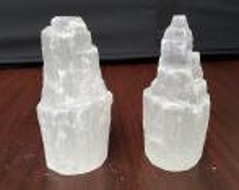 Selenite Tower 4"