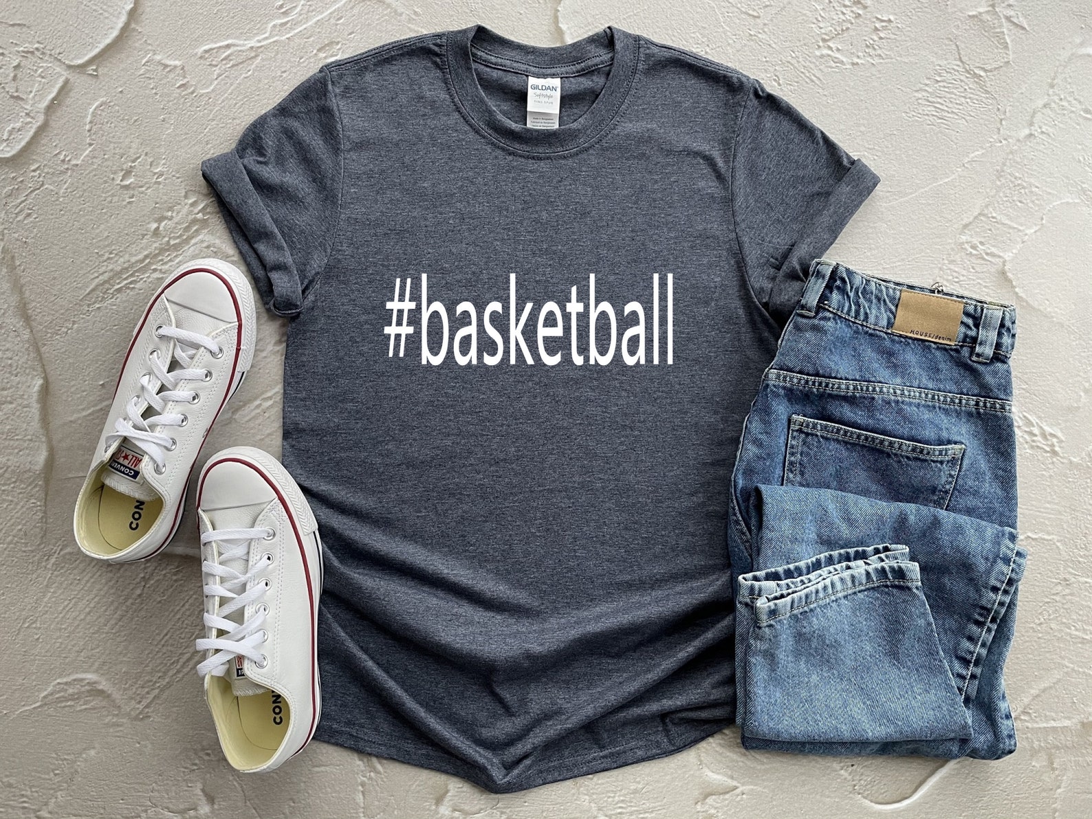 Basketball Hashtag lustige Hobby Kurzarm Unisex TShirt Etsy