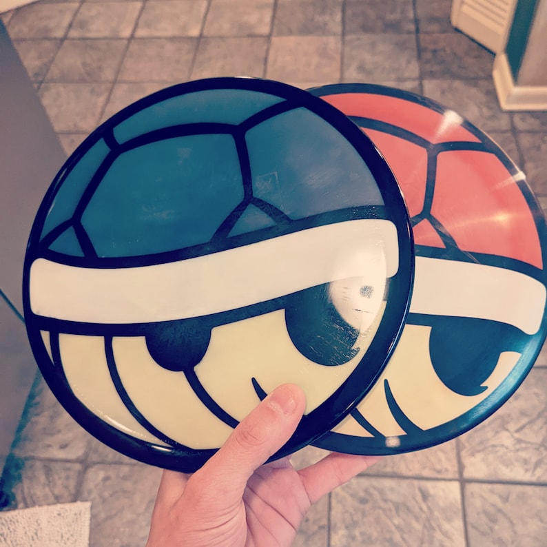 Digital Download Red Shell Disc Golf Dye Stencil Svg, Jpeg, Png, Pdf and Dxf Etsy