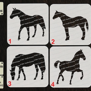 Horse Stencil