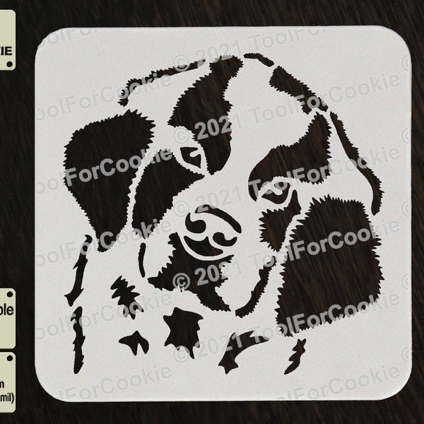 Dog Stencil Etsy