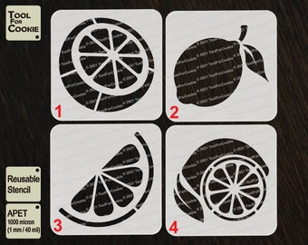Lemon Stencil