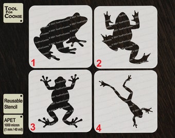 Frog Stencil