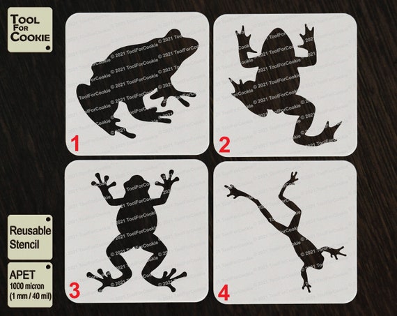 Frog Stencil - Etsy