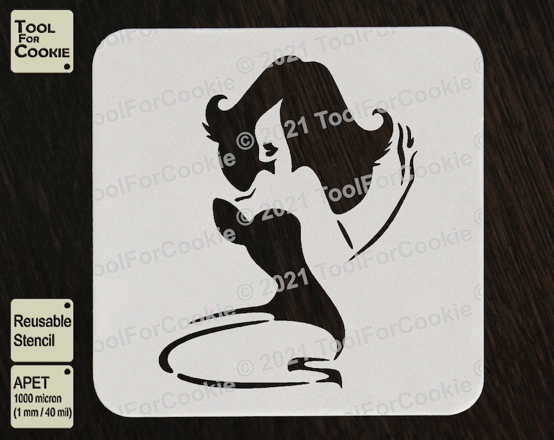 Pin up Girl Stencil Women Stencil Woman's Face Stencil - Etsy