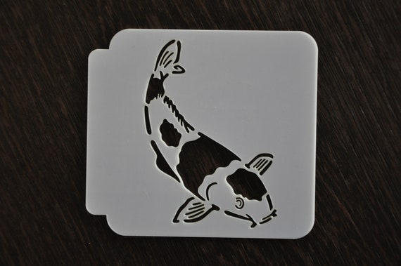 Koi Fisch Schablone benutzerdefinierte Schablone jede | Etsy