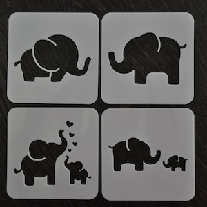 Plantilla de elefante
