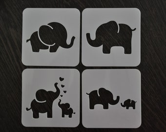 Elephant stencil