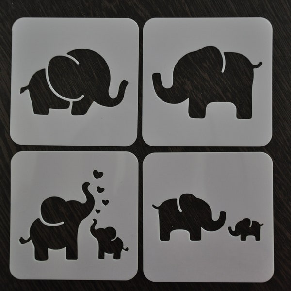 Elephant stencil